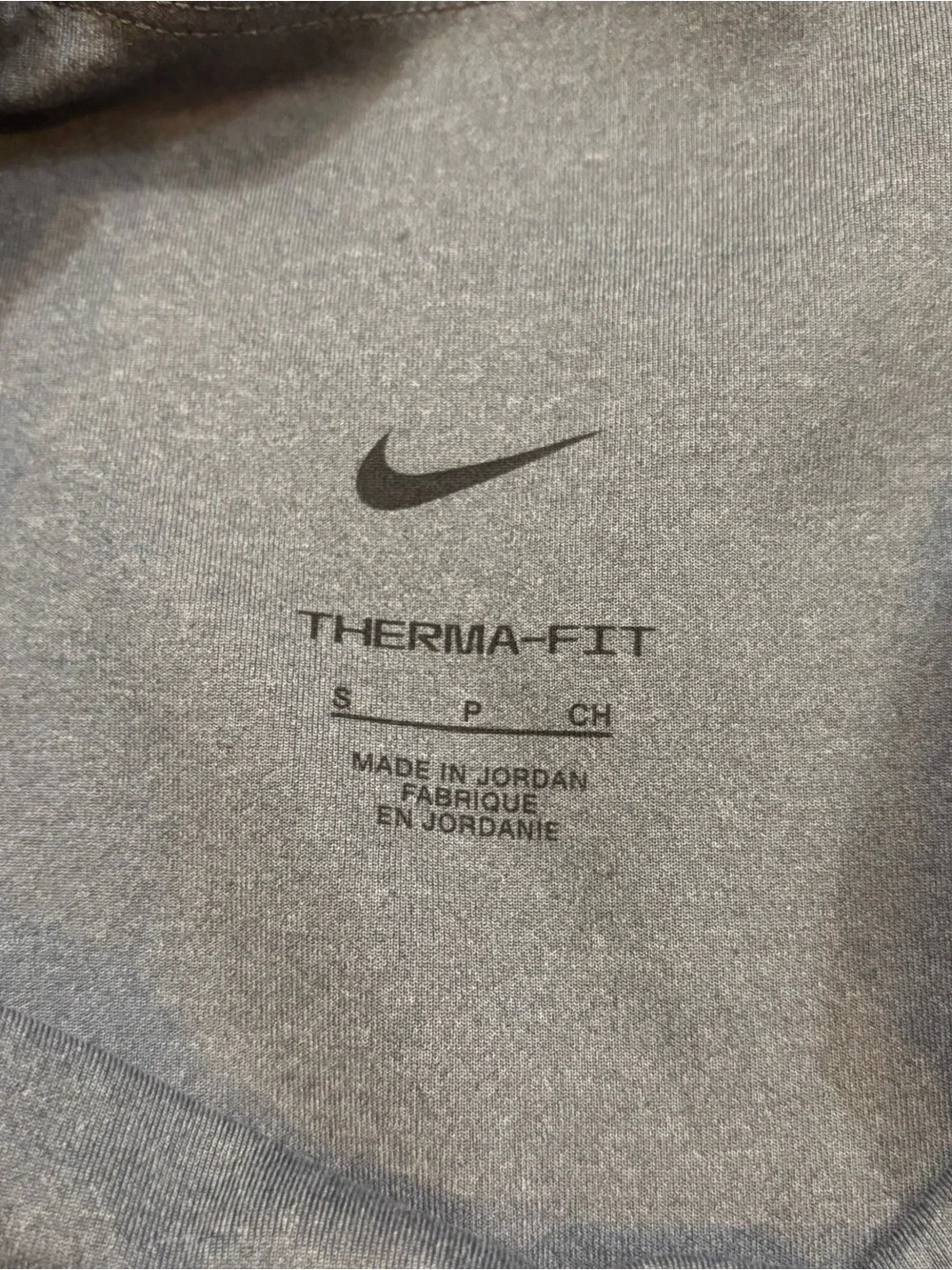 Ladies Nike Therma-Fit Grey High Rise Leggings Size Small